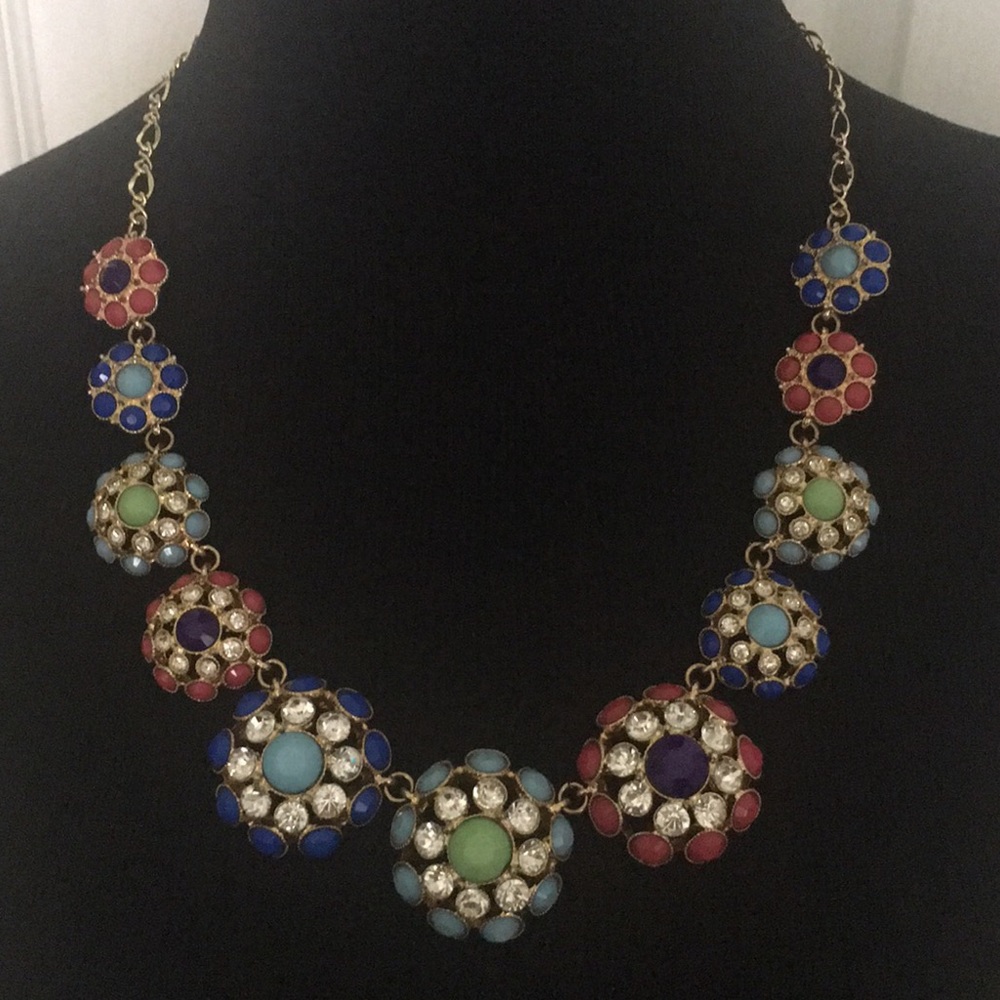 KATE SPADE SPARKLY GEMS NECKLACE